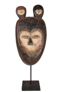 Mask - Wood - Kwele - Gabon