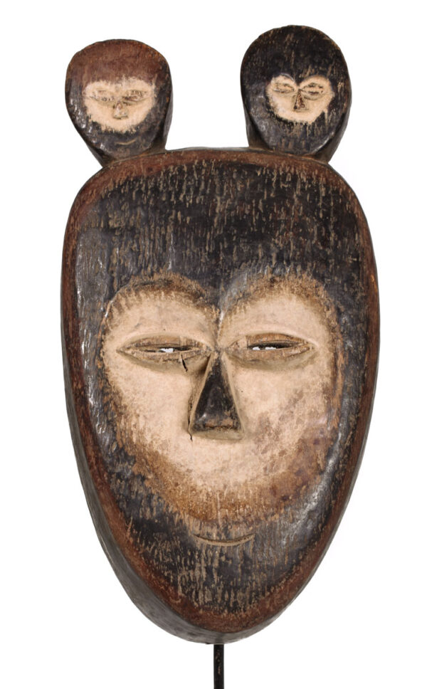 Mask - Wood - Kwele - Gabon