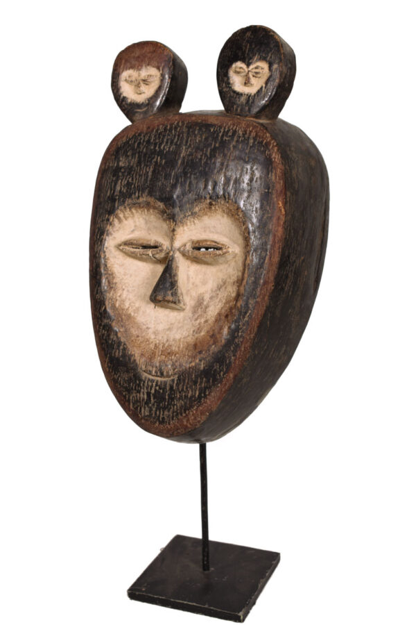 Mask - Wood - Kwele - Gabon