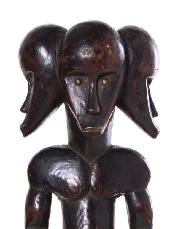 Janus Reliquary Figure - Wood - Fang - Gabon