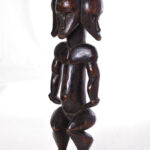 Janus Reliquary Figure - Wood - Fang - Gabon