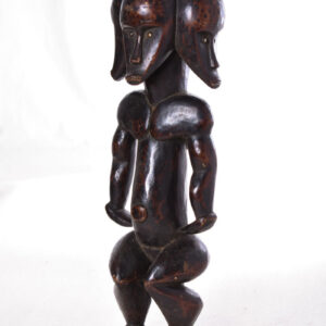 Janus Reliquary Figure - Wood - Fang - Gabon
