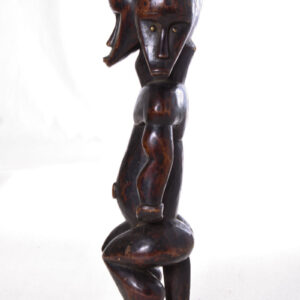 Janus Reliquary Figure - Wood - Fang - Gabon