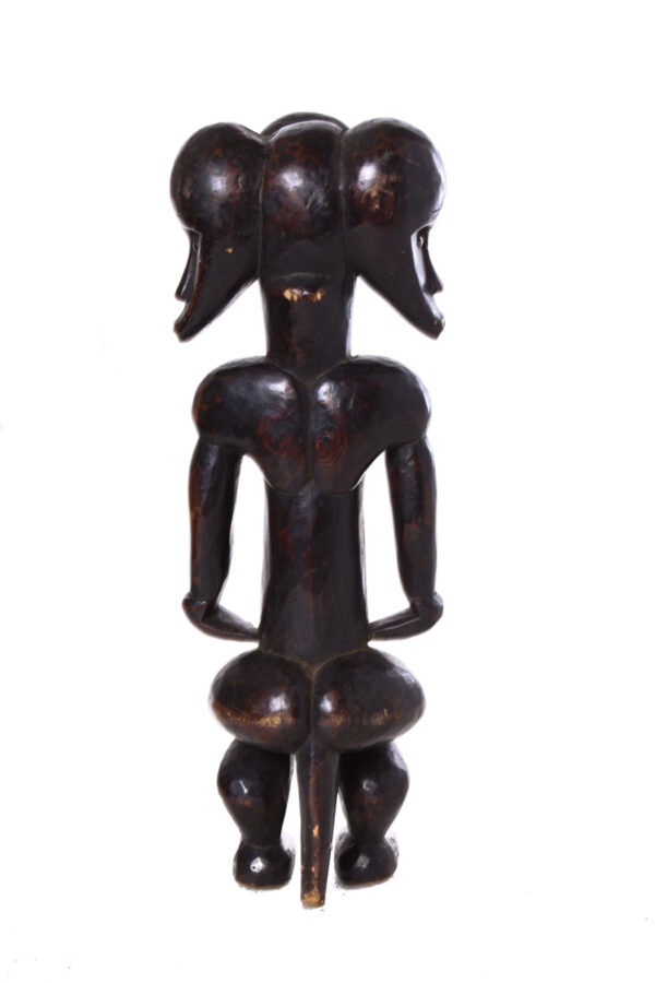Janus Reliquary Figure - Wood - Fang - Gabon