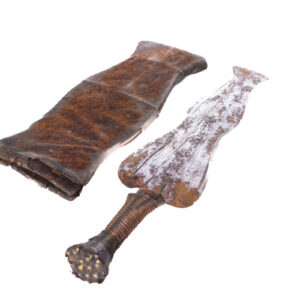 Sword - Mongo - Metal, Copper, Leather - DR Congo