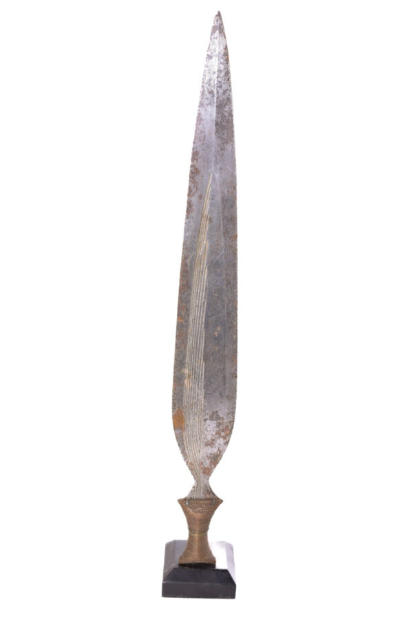 Sword - Mongo - Metal, Copper, Leather - DR Congo