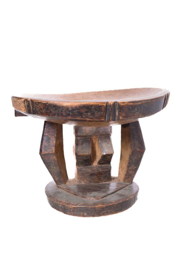 Vintage hand-carved from a single piece of wood. These stools were status symbols for elders of the nomadic Tonga people of Zimbabwe. They carry significant meaning, for the Tonga people