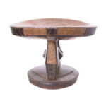 Vintage hand-carved from a single piece of wood. These stools were status symbols for elders of the nomadic Tonga people of Zimbabwe. They carry significant meaning, for the Tonga people