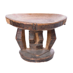 Vintage hand-carved from a single piece of wood. These stools were status symbols for elders of the nomadic Tonga people of Zimbabwe. They carry significant meaning, for the Tonga people