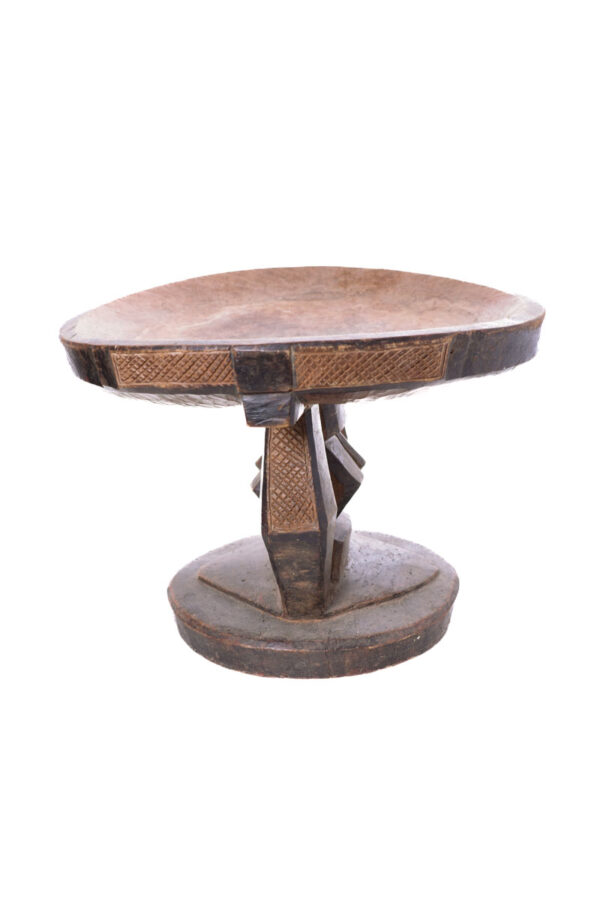 Vintage hand-carved from a single piece of wood. These stools were status symbols for elders of the nomadic Tonga people of Zimbabwe. They carry significant meaning, for the Tonga people