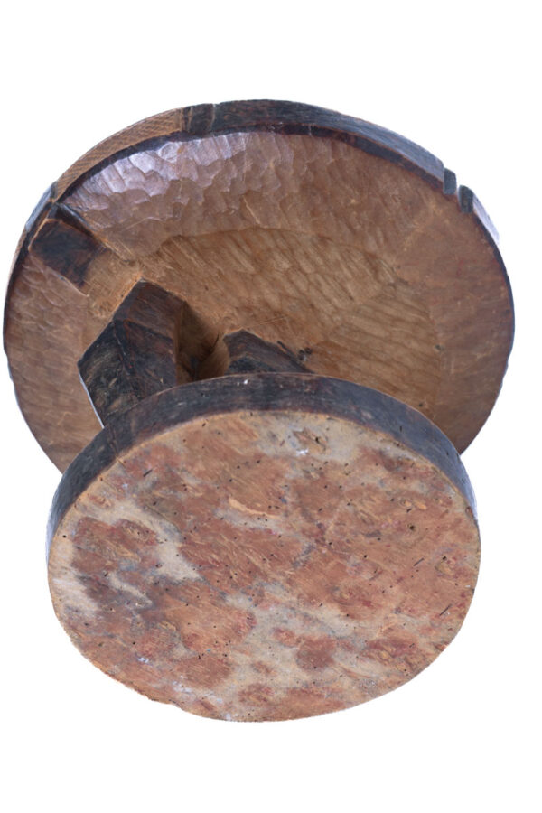 Vintage hand-carved from a single piece of wood. These stools were status symbols for elders of the nomadic Tonga people of Zimbabwe. They carry significant meaning, for the Tonga people