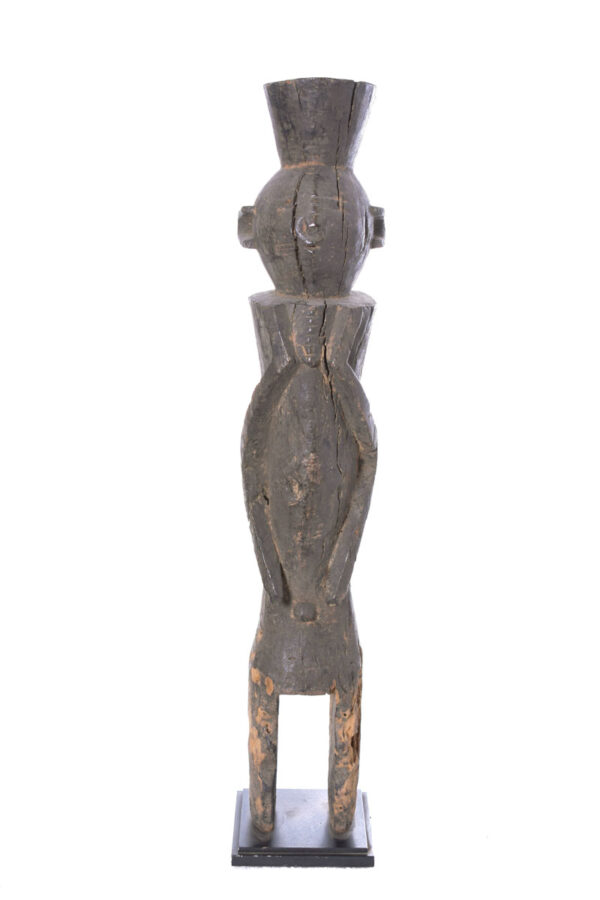 Ancestor figure - Wood - Chamba - Nigeria