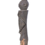 Ancestor figure - Wood - Chamba - Nigeria