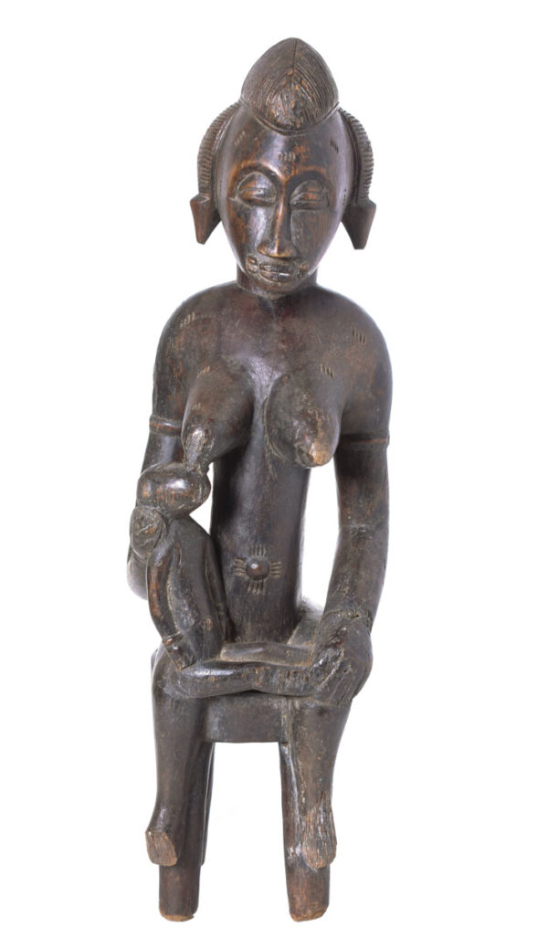 Maternity figure - Wood - Senufo - Ivory Coast