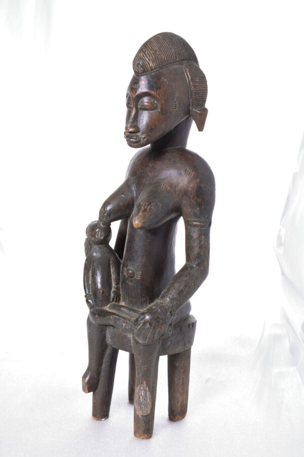 Maternity figure - Wood - Senufo - Ivory Coast