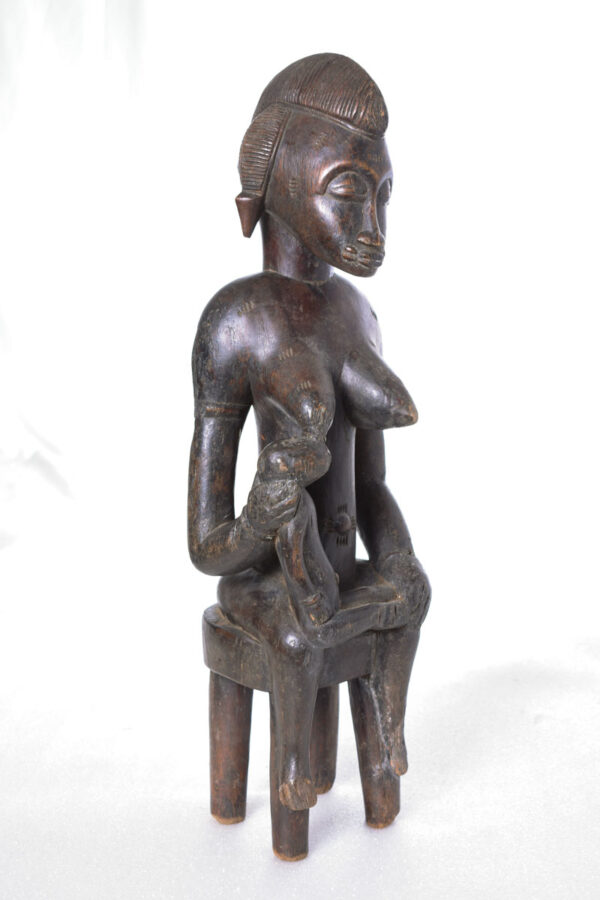 Maternity figure - Wood - Senufo - Ivory Coast