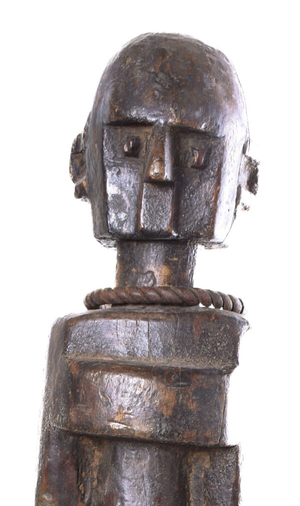Ancestor figure - Wood - Chamba - Nigeria