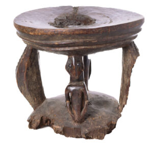 Stool - Wood - Lega - DR Congo