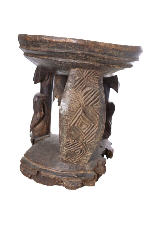 Stool - Wood - Lega - DR Congo