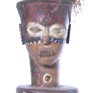 King ancestral figure - Wood - Ndengese - DR Congo