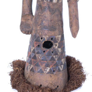 King ancestral figure - Wood - Ndengese - DR Congo