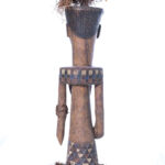 King ancestral figure - Wood - Ndengese - DR Congo