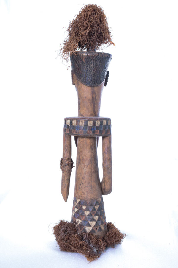 King ancestral figure - Wood - Ndengese - DR Congo