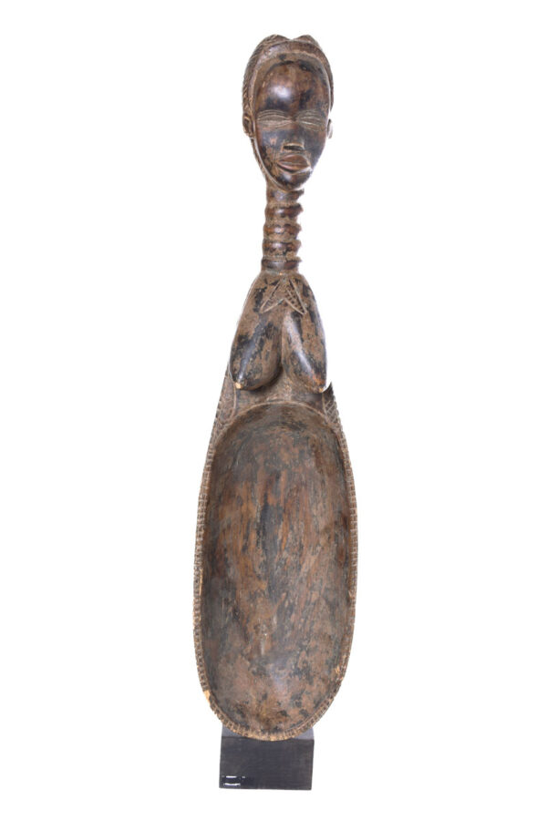 Anthropomorphic Spoon - Wood - Ivory Coast