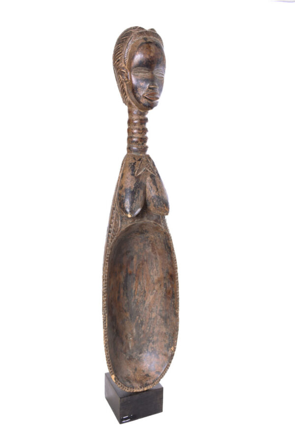 Anthropomorphic Spoon - Wood - Ivory Coast