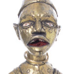 Figure - Cauris, Copper, Wood - Yombe - Congo