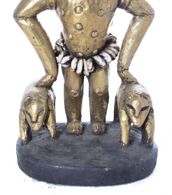 Figure - Cauris, Copper, Wood - Yombe - Congo