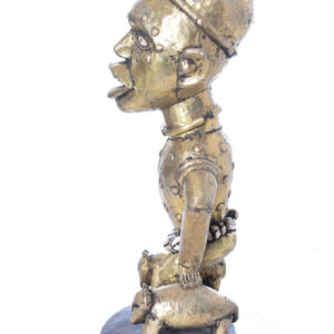 Figure - Cauris, Copper, Wood - Yombe - Congo