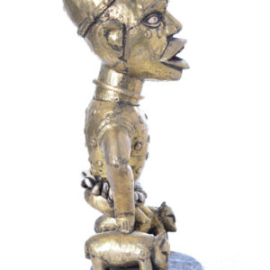 Figure - Cauris, Copper, Wood - Yombe - Congo