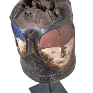 Ngontgang 4-faced helmet mask - Wood - Mitsogho - Gabon