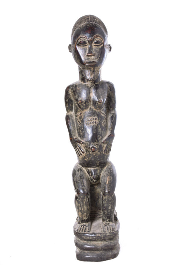 Figure - Baule - Wood - Ivory Coast