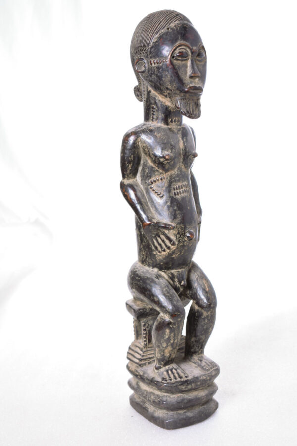 Figure - Baule - Wood - Ivory Coast