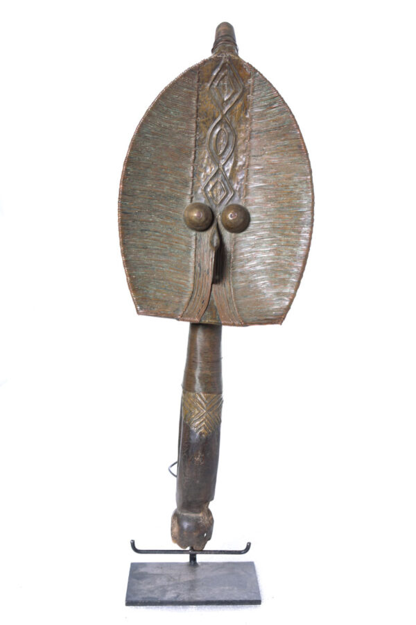 Reliquary - Copper, Wood - Mahongwe - Bakota - Gabon