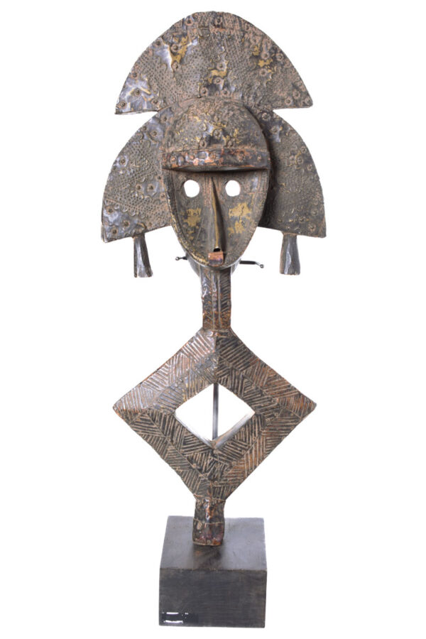 Reliquary - Copper, Wood - Mahongwe - Bakota - Gabon