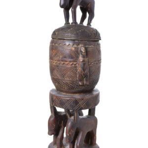 Container or Ointment box - Wood - Dogon - Mali