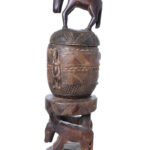 Container or Ointment box - Wood - Dogon - Mali