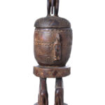 Container or Ointment box - Wood - Dogon - Mali