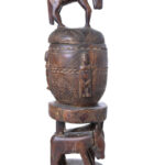 Container or Ointment box - Wood - Dogon - Mali