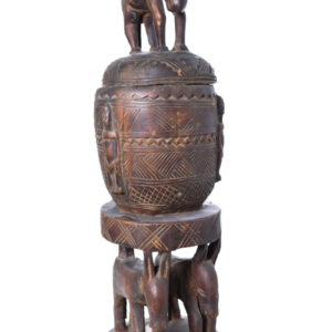 Container or Ointment box - Wood - Dogon - Mali