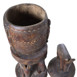 Container or Ointment box - Wood - Dogon - Mali