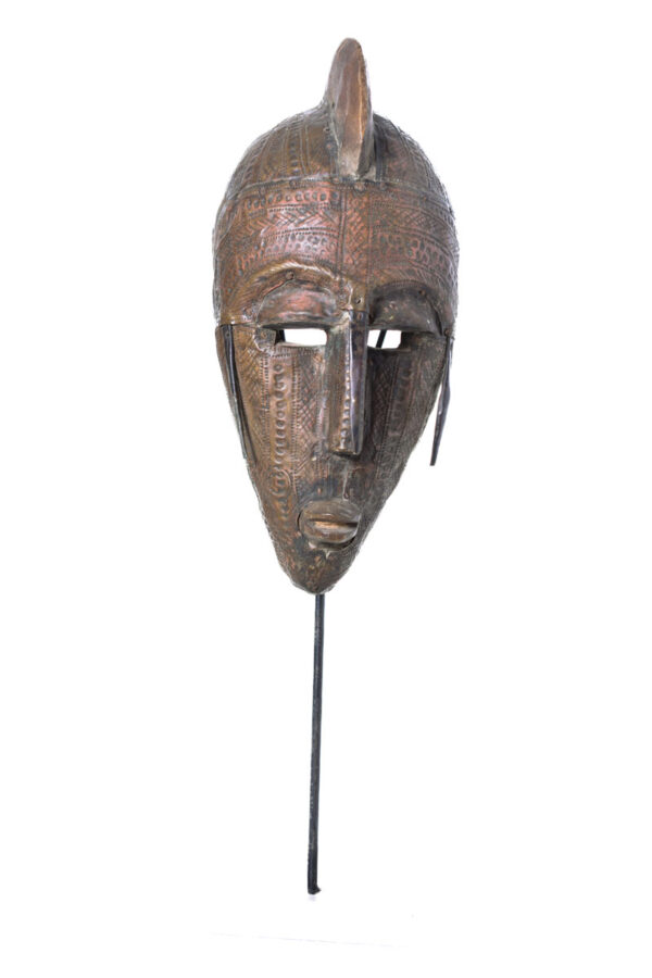 Marka mask - Wood - Metal - Bambara - Mali