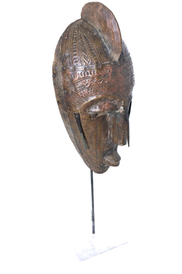 Marka mask - Wood - Metal - Bambara - Mali