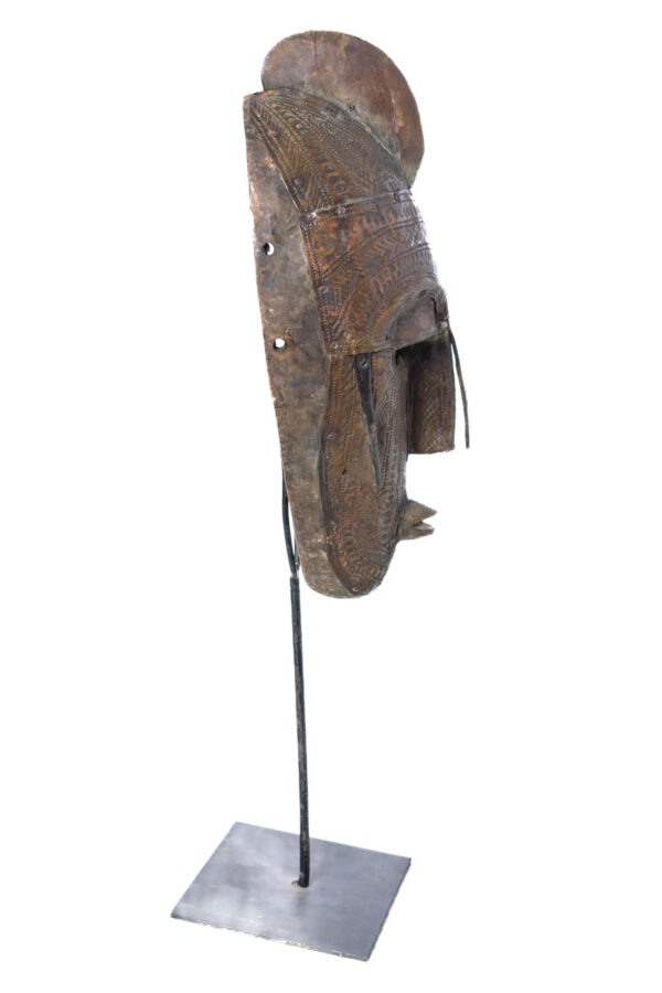 Marka mask - Wood - Metal - Bambara - Mali