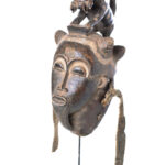 Dance mask - Wood - Baule - Ivory Coast