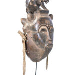 Dance mask - Wood - Baule - Ivory Coast