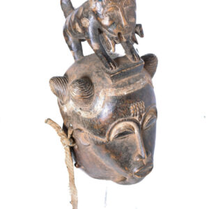 Dance mask - Wood - Baule - Ivory Coast